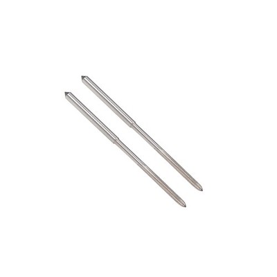 2pcs 1.5mm HSS M35 Round Shank 4 Straight Flutes Machine Cutter Chucking Reamer