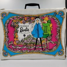 Vintage 1968 Mattel, Inc. The World of Barbie Double Doll Case 1007 Made in USA