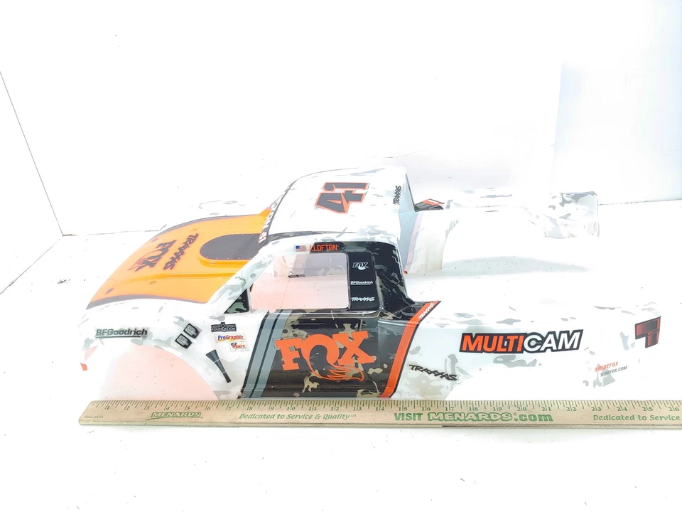 Traxxas UDR Unlimited Desert Racer 2-Pack Body TWO BODIES: Orange & Fox White - Image 4 of 4