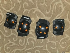 Mongoose BMX Pad Set Knee and Elbow Pads with Gel inserts Protection