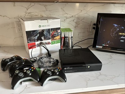 Microsoft Xbox 360 E 500GB Console & Controllers & Box - Call of Duty Bundle