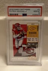 Patrick Mahomes 2018 Panini Contenders Season ticket #51 Chiefs PSA 10 GEM MINT