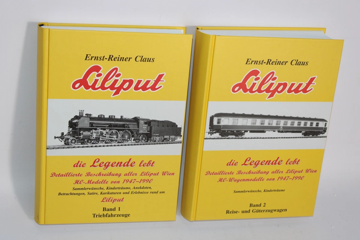 1/104-2, Fachbuch-Set  Liliput - die Legende lebt , Rarität  , NEU + verschweißt
