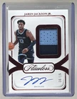 Jaren Jackson Jr 2023 Panini Flawless Ruby Signature Prime Patch Auto /15