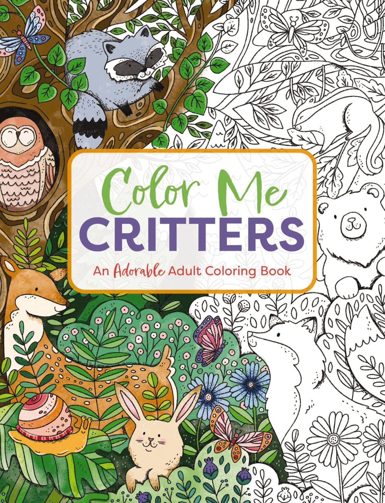 Color Me Critters : An Adorable Adult Coloring Book by Editors of Editors of ... - Image 6