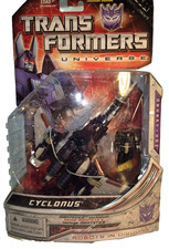 Transformers Universe 2008 Deluxe Cyclonus w  Nightstick Sealed