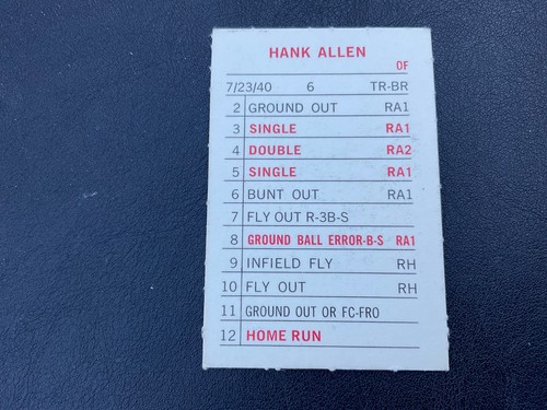 1969 MLB MILTON BRADLEY A-k LISTED ALPHABETIC ORDER PICK CARDS YOU WANT - Bild 15 von 435