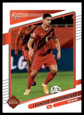2021 Donruss Leander Dendoncker Belgium #126