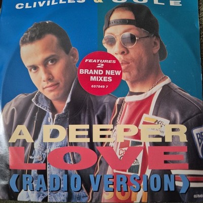 Clivilles & Cole - A Deeper Love - 7'' Vinyl Single - VG+/VG - Free UK Postage 
