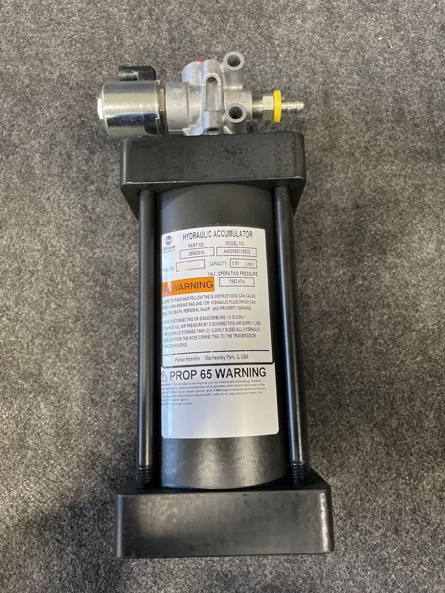 ALLISON A4X0056X1563S Accumulator Assembly Solenoid & Cylinder 29563813