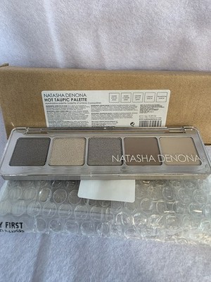 Natasha Denona Hot Taupic Palette 0.39 oz | Gray Taupe Beige Brown Matte Shimmer