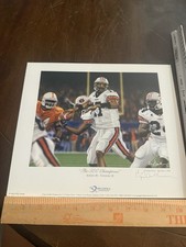 Auburn University vs. Tennessee- The SEC Champions 10x10 print