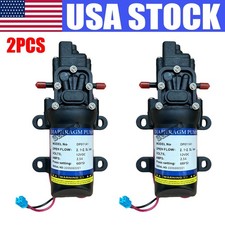 2* DC 12V 30W High Pressure Water Pump 60PSI ...