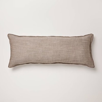14''x36'' Oblong Throw Pillow Brown - Hearth & Hand with Magnolia