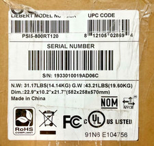 Vertiv Liebert PSI5 800VA 120v PSI5-800RT120            NEW OPEN BOX            