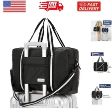 Foldable Tote Bag for Travel Expandable Lightweight Carry On Luggage 22L Pack...