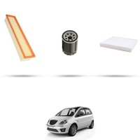 Hoffcar Set Service - 3 Filter Kompatibel Mit Lancia Musa 1.4 LPG 57Kw Von 20