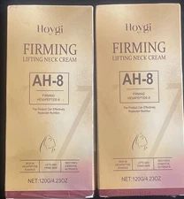 2X HOYGI AH-8 Firming Lifting Neck Cream Roller Skin Body Care Moisturizing 120g