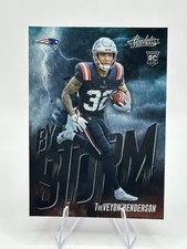 2025 Panini Absolute Football  TreVeyon Henderson By Storm #19- Patriots 