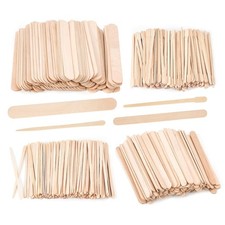 4 Style 1000 Pcs Waxing Sticks Assorted Wax Applicator Sticks for Body Legs Face