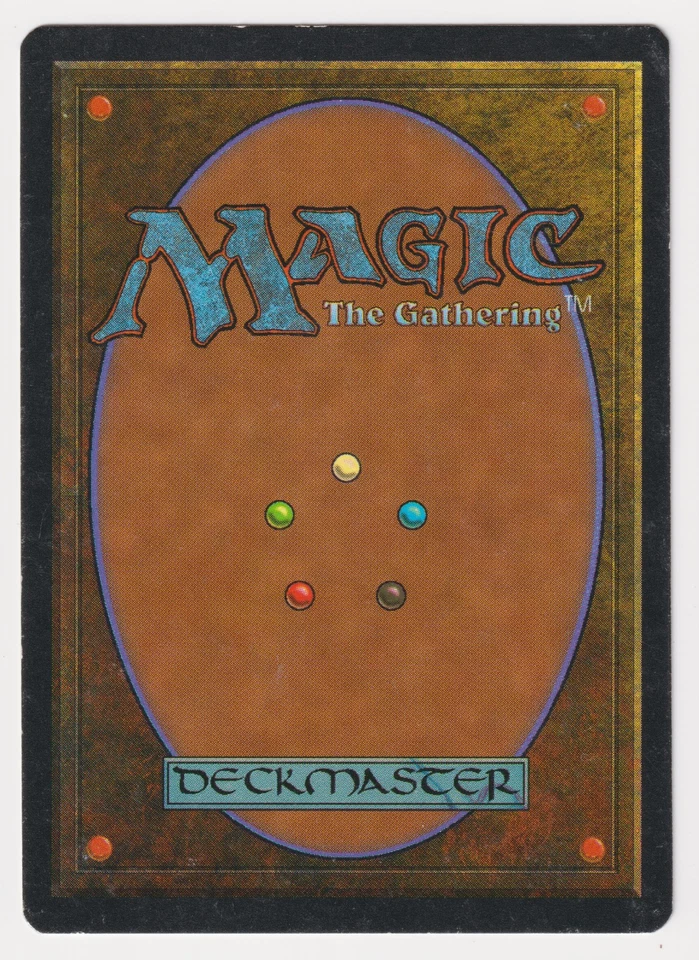 Signed Phantom Monster MP Revised Artist Jesper Myrfors Dated 96 MTG Vintage! - Image 2 of 2