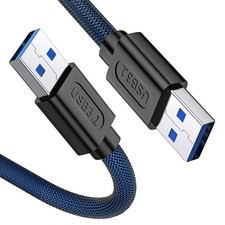 USB 3.0 A to A Cable 3.3FT Male to Male Double End Cord High Speed NEW