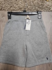 Polo Ralph Lauren Boys Fleece Short Gray Size S 8