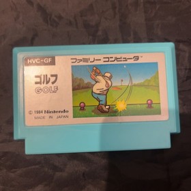 Famicom Golf FC with box manual and box theory Nintendo Nintendo