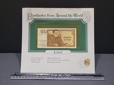 🇮🇸 World Banknotes Iceland 50 kronur 1961 ( 1981 ) P-49a.3 P-49a unc 062825-2