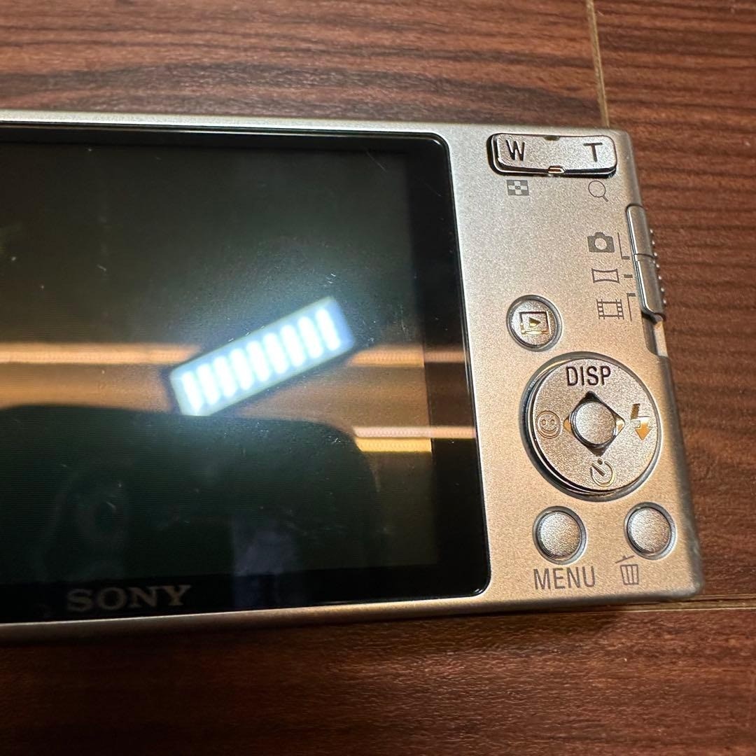 【美品】SONY サイバーショット DSC-W610 オールド シルバー Sony Cyber-shot DSC-W610 14.1MP Digital Camera - Silver for sale