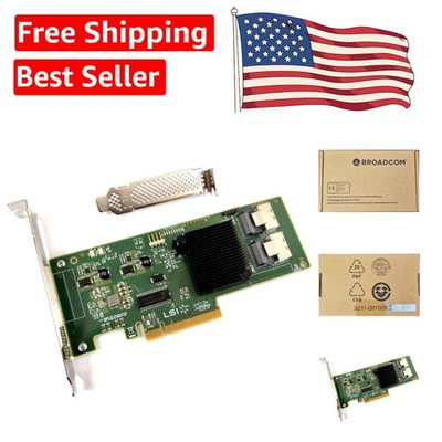 High-Performance 8-Port LSI 9211-8I Storage Controller - Supports 256 Drives