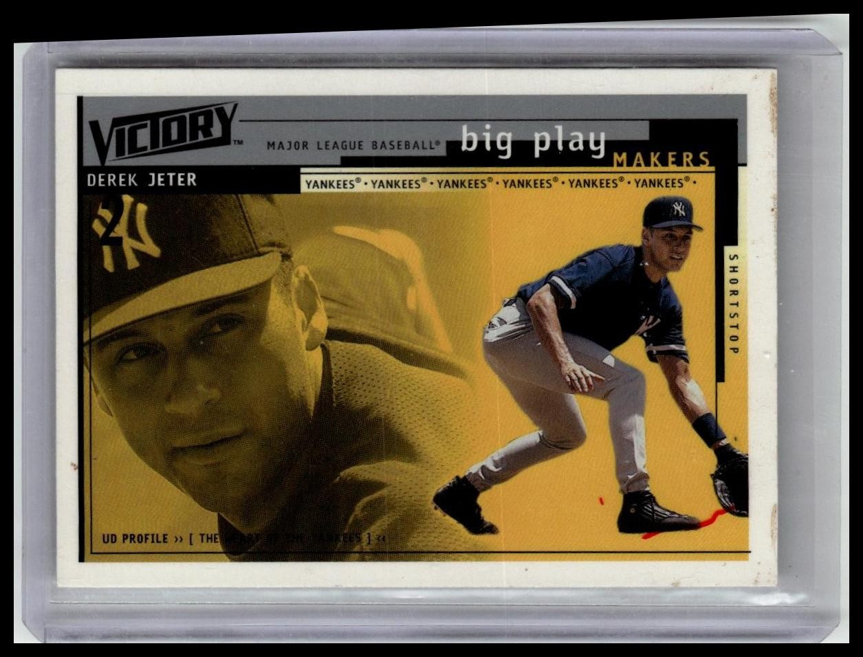 2000 Upper Deck Victory #376 Derek Jeter