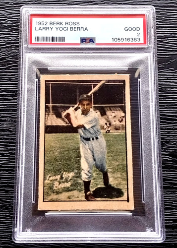 Larry Yogi Berra 1952 Berk Ross card