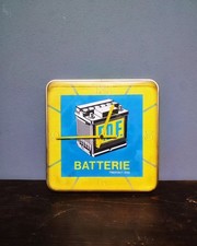 Orologio Pubblicitario FDF Batterie Officina Vintage Advertising