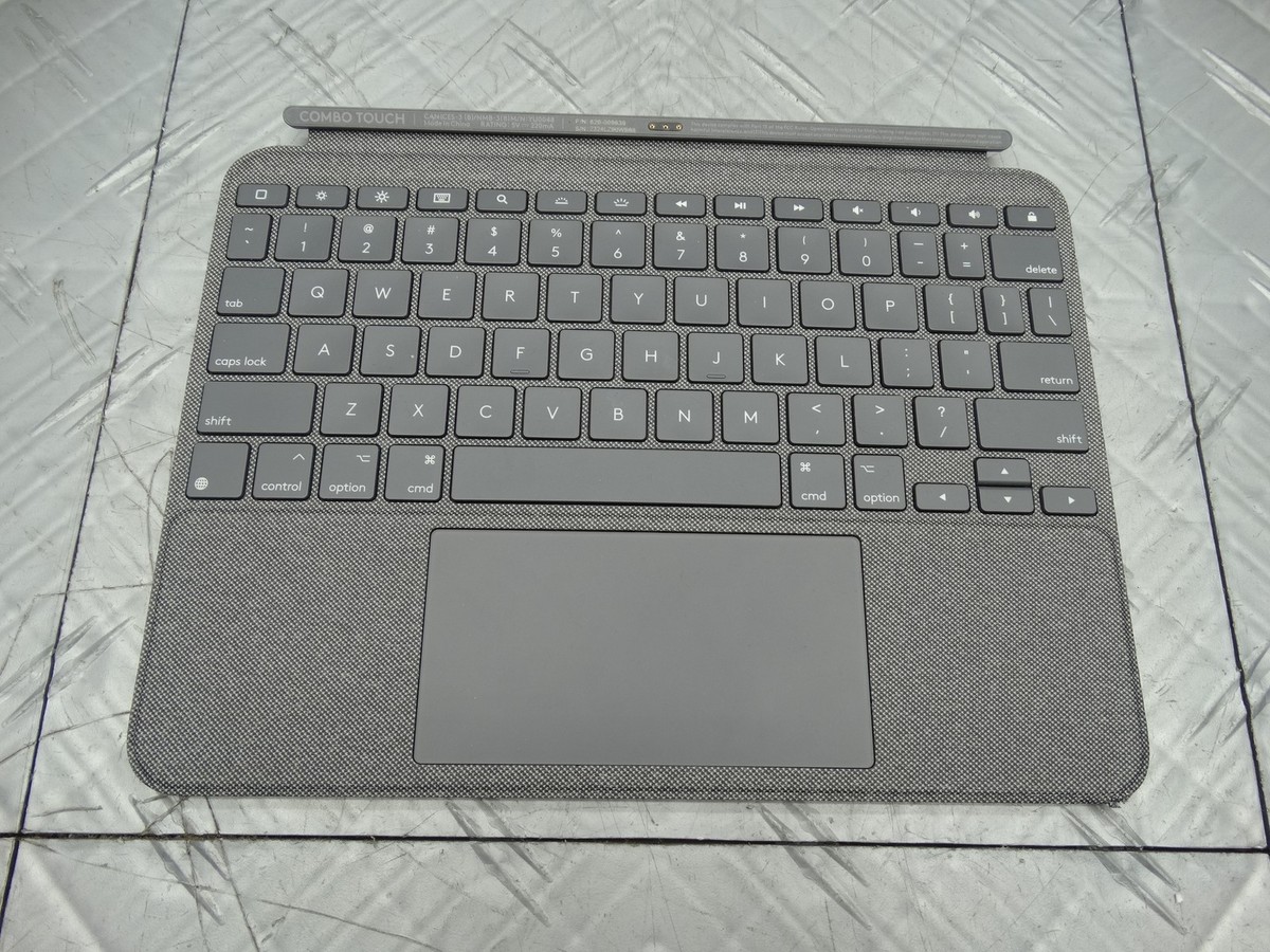 Logitech Combo Touch YU0048 Detachable Backlit Keyboard Case For