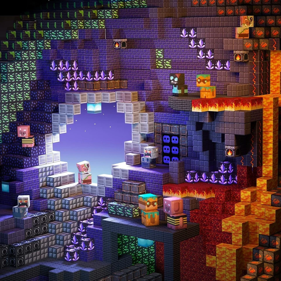 100PCS Magnetic Blocks - STEM Magnet Building Toys for Kids 3+, Cave World Set - Image 3 of 4