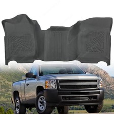 Tpe 3d Floor Mats Liner For 2007-2014 Chevy Silveradogmc Sierra Regular Cab