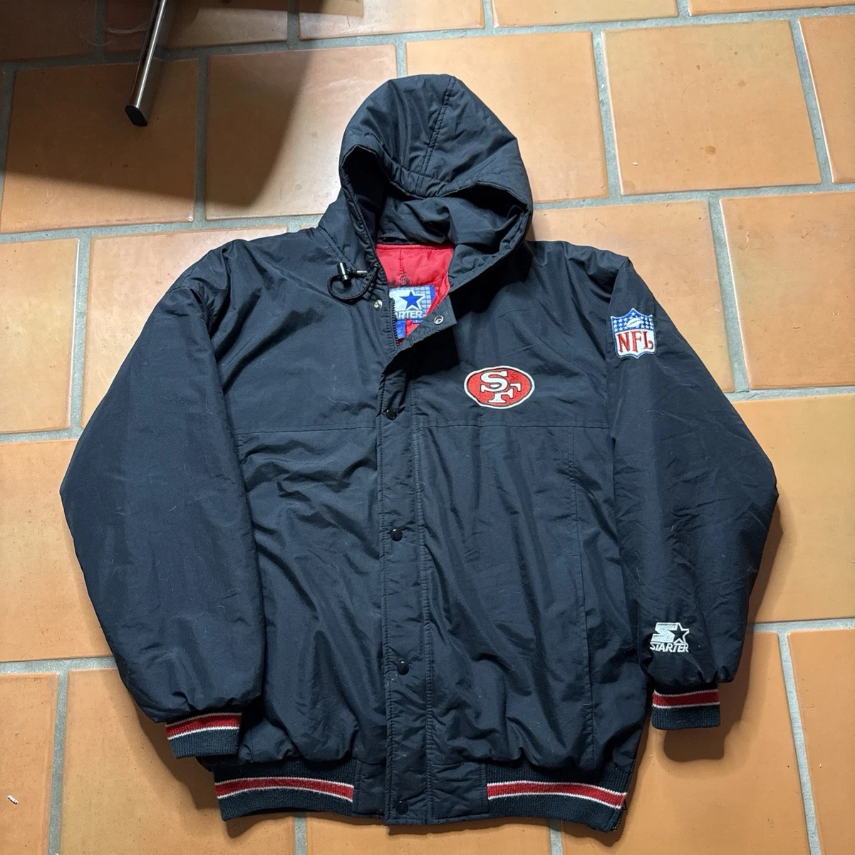 NFL 49ers ファイアーマンジャケット Starter San Francisco 49ers NFL Fan Jackets | Updated Oct 2026