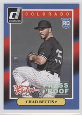 2014 Panini Donruss The Rookies Press Proof Silver 27/199 Chad Bettis #35 1c7