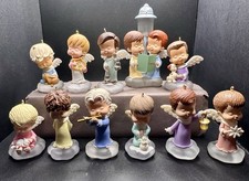 Set of 11 Hallmark Keepsake Ornaments Mary's Angels 2000s