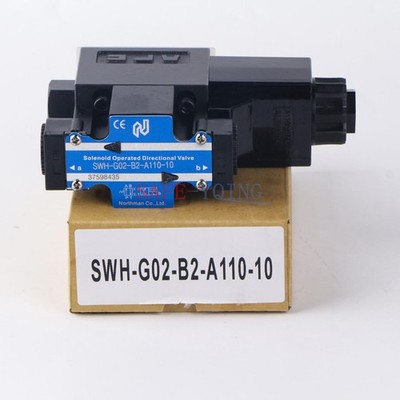 ONE Northman Solenoid Operated Directional Valve SWH-G02-B2-A110-10 New #ff