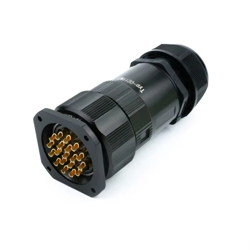 Caja de distribución de energía para escenario 19 pines entrada Socapex 6 canales 16A salidas CEE Foto 4 de 4