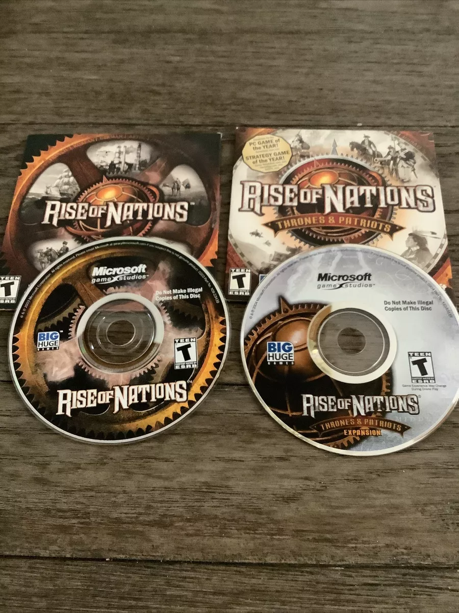 Rise Of Nations + Thrones - Em Português - Pc Envio Digital