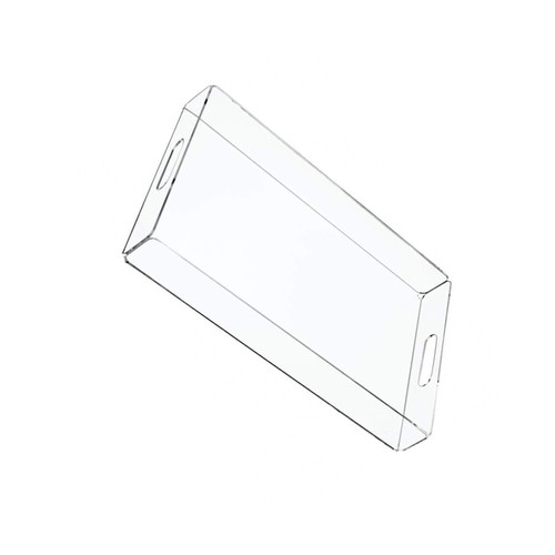 Acryl Ablage Snack Tablett KTV Ablage Acryl Serving Platter Acryl Tisch Tablett - Bild 8 von 12