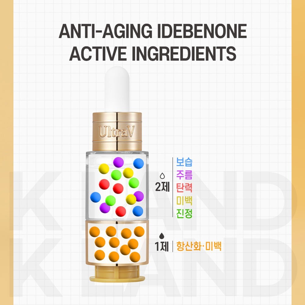 Ultra V Idebenone Prestige Ampoule 10ml *8EA NEW AntiAging K Beauty eBay