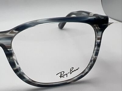 Ray-Ban RB5369 5750 52/18 145 Stripped Blue Grey Frames WW933 | eBay