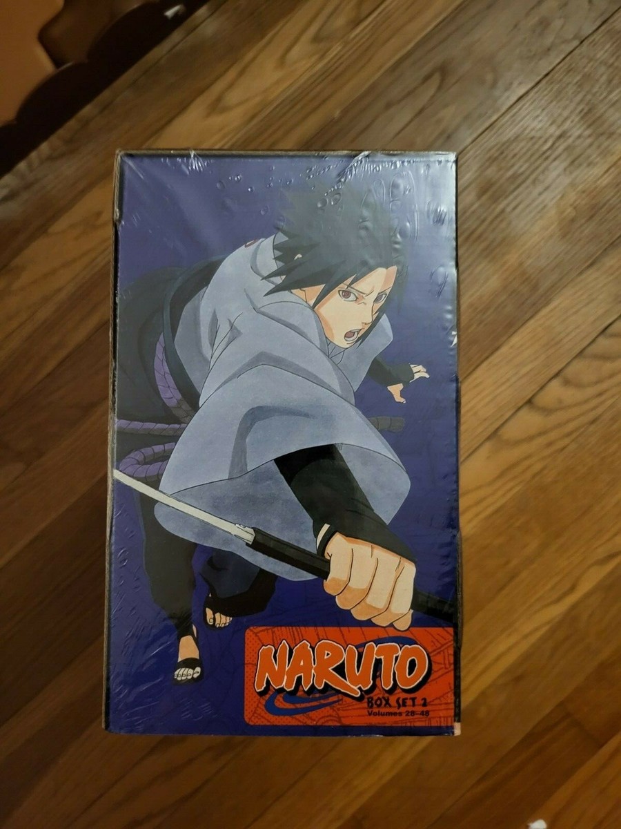 Naruto Manga Box Set 2 Volumes 28-48 With Mini Comic English Brand