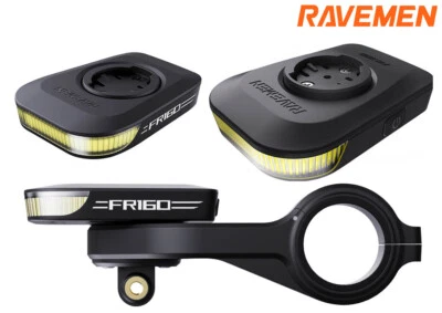 Ravemen Bici Luce Anteriore Biciclette Luci Staffa per Garmin FR160/FR300/AOM01