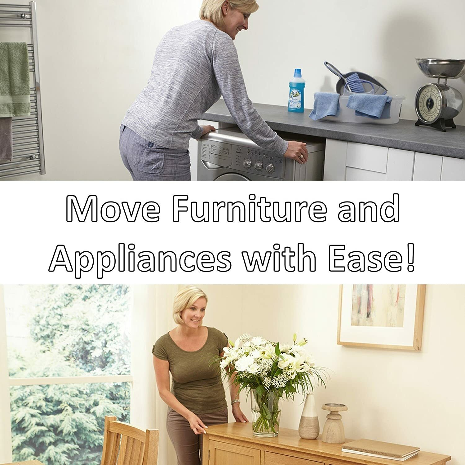 Furniture Slide Glides Movers Sliders Castors Sofa Lifter Dining Table