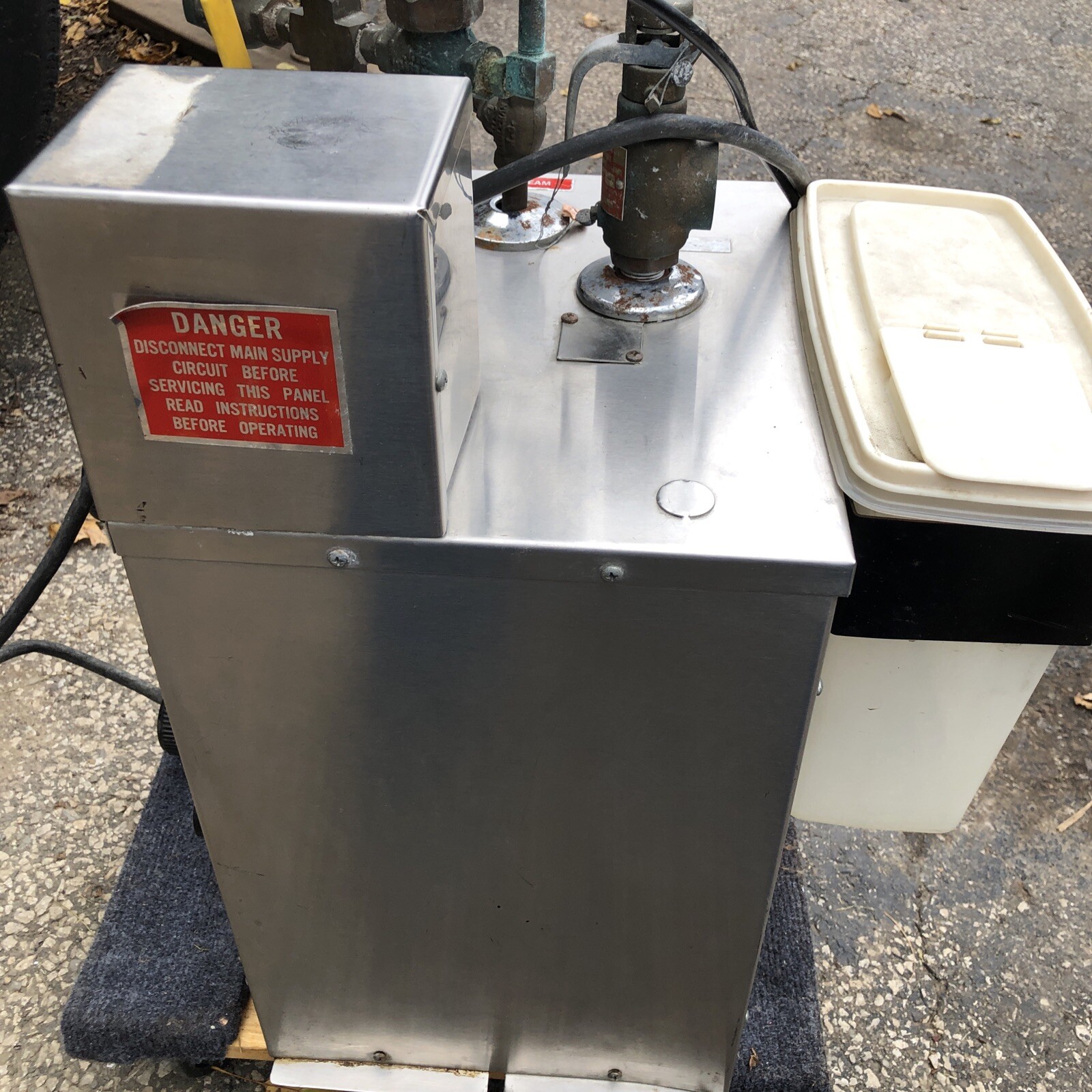 Reimers JR Jewelry STEAMER Machine boiler cleaning. Electric steam